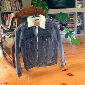 Levi’s Sherpa lined denim jacket